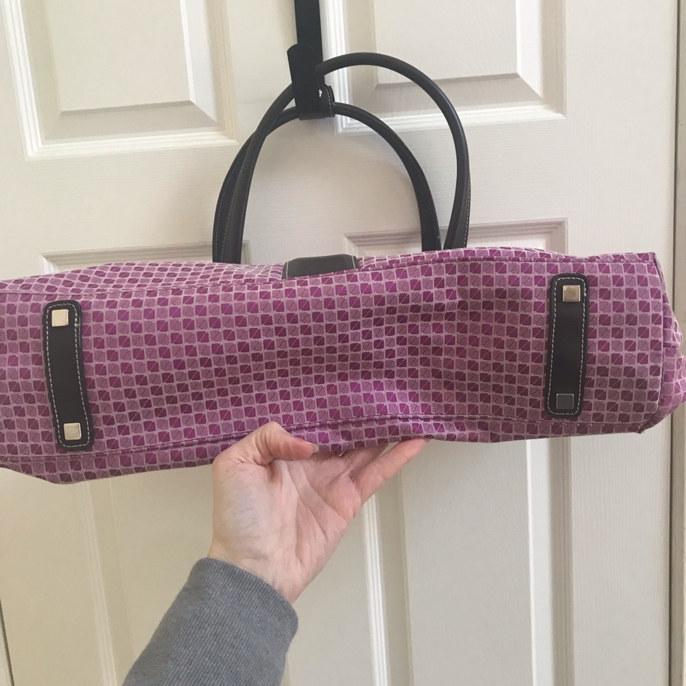 Nine & Company Large Tote Bag Purple - Picture 7 of 8